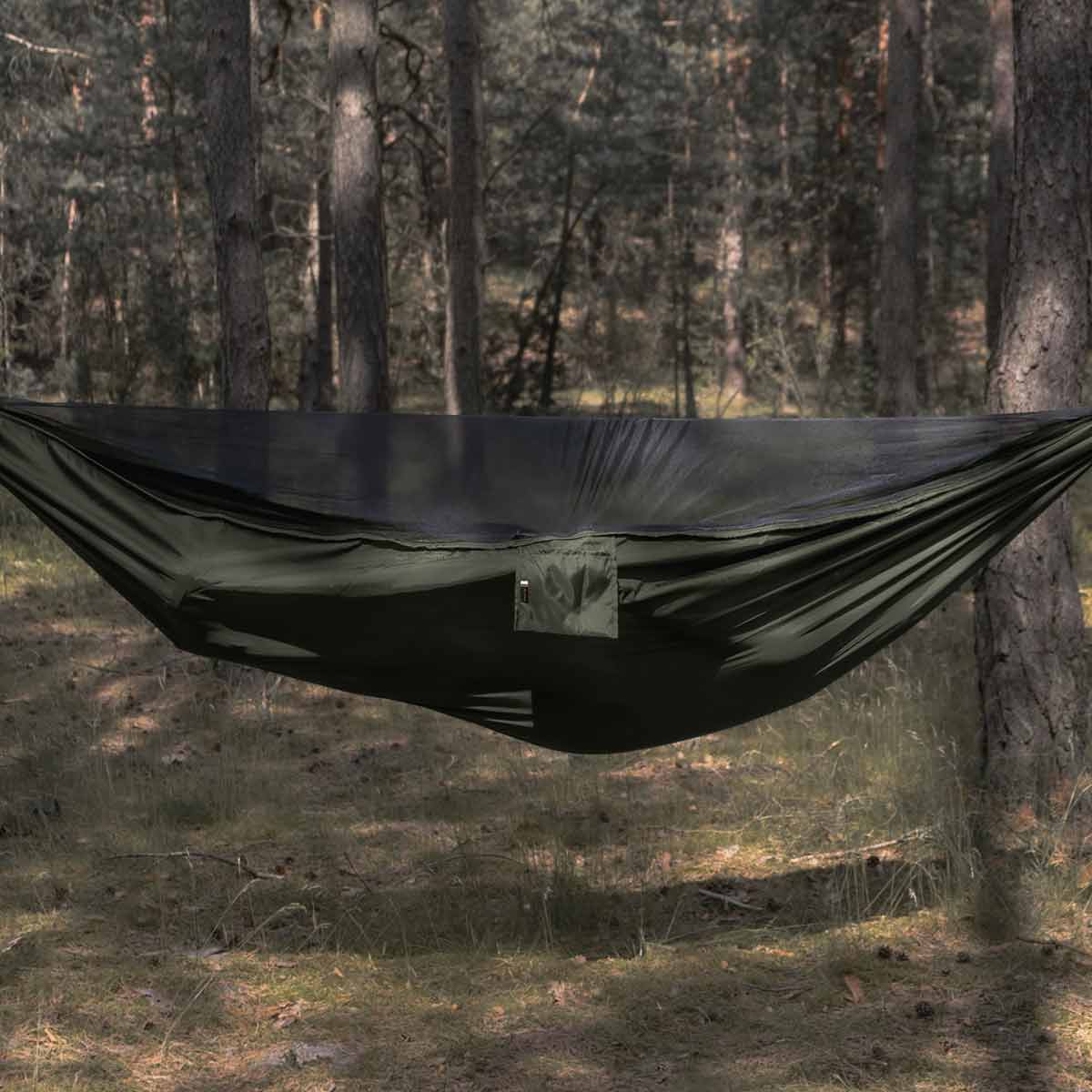 Hammock TigerWood Ważka V1 Long Olive - with mosquito net