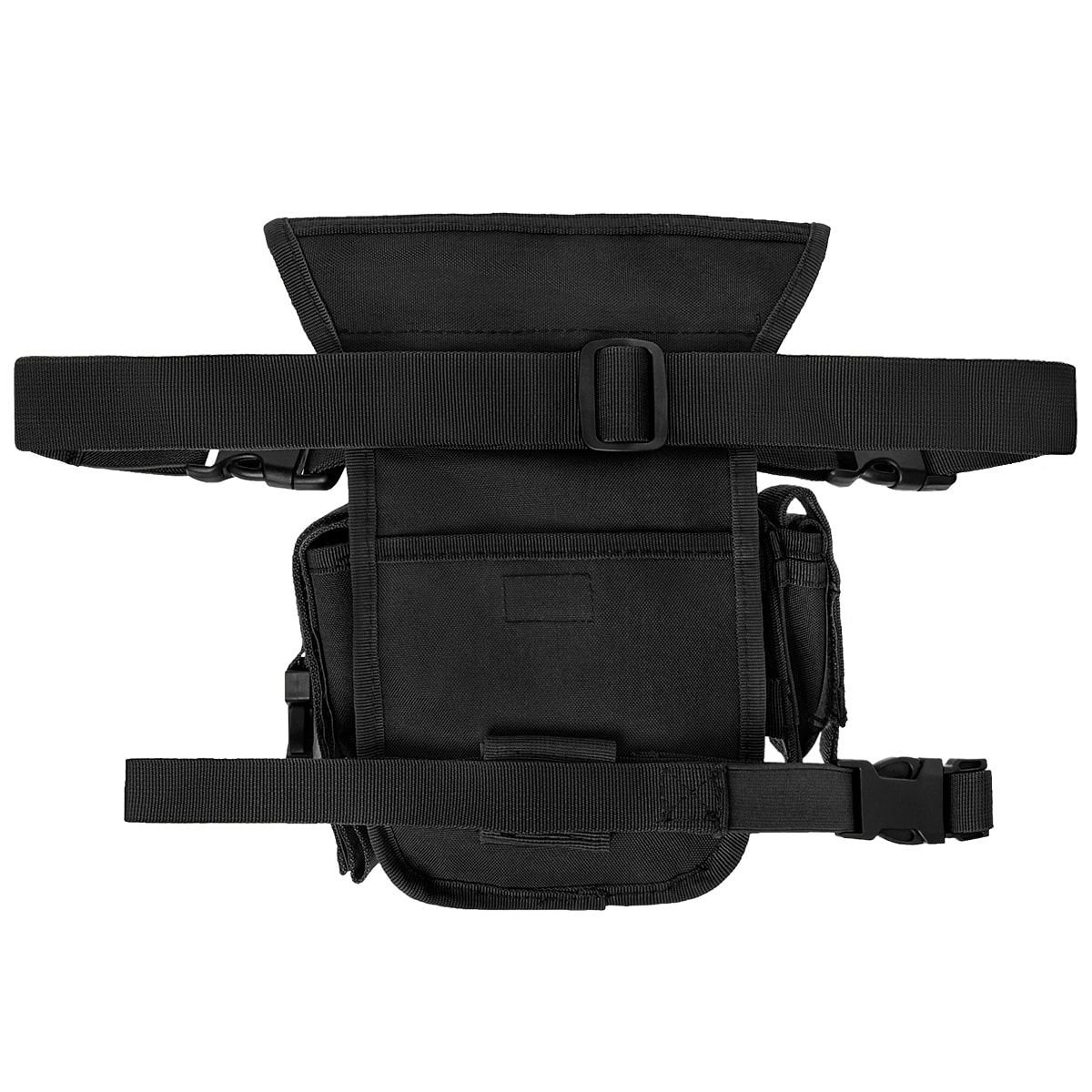 MFH hip bag with leg and belt fixation - Black