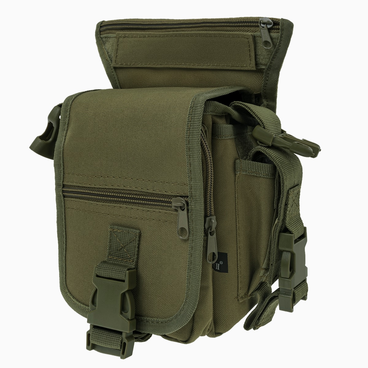 MFH hip bag with leg and belt fixation - Olive