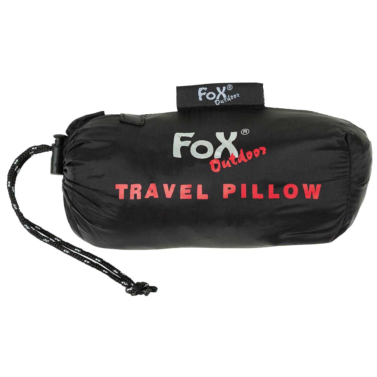 MFH Fox Outdoor Inflatable Pillow - Black