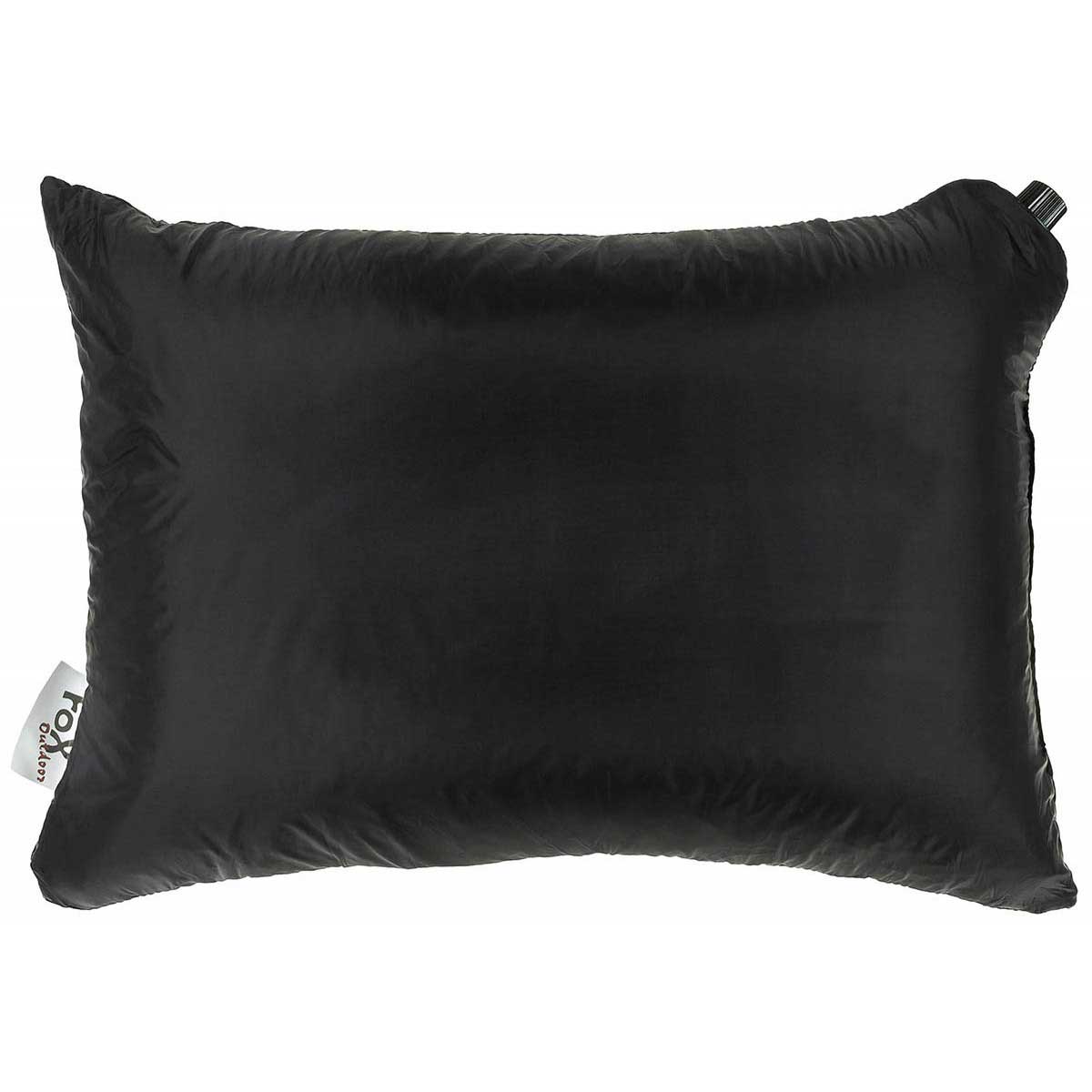 MFH Fox Outdoor Inflatable Pillow - Black