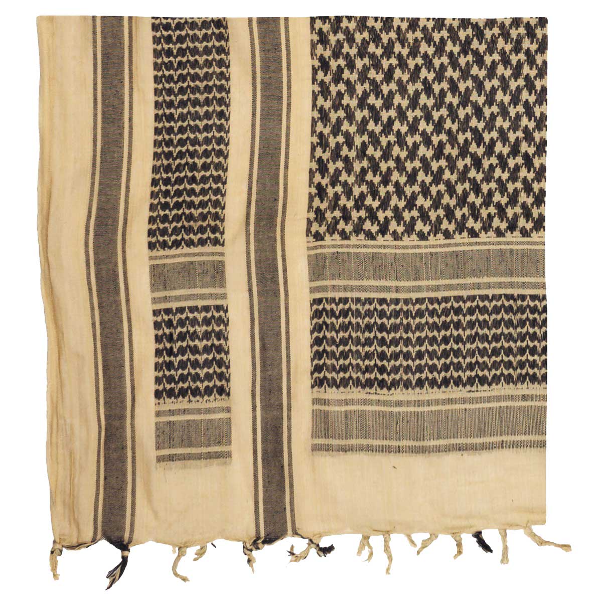 MFH Shemagh Safety Scarf - Sand/Black