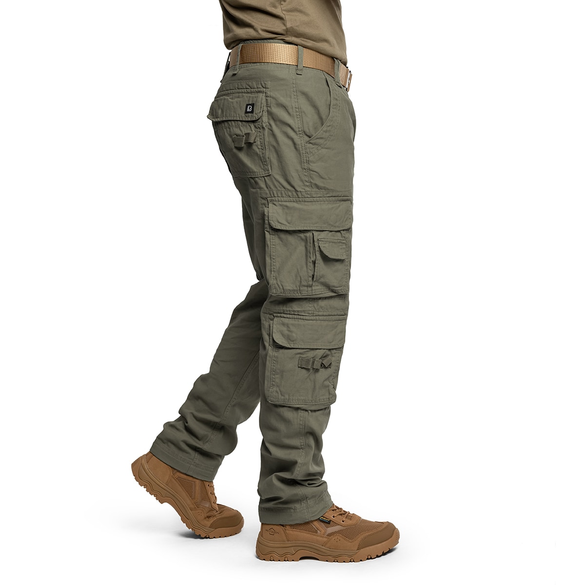 Brandit Pure Slim Fit pants - Olive