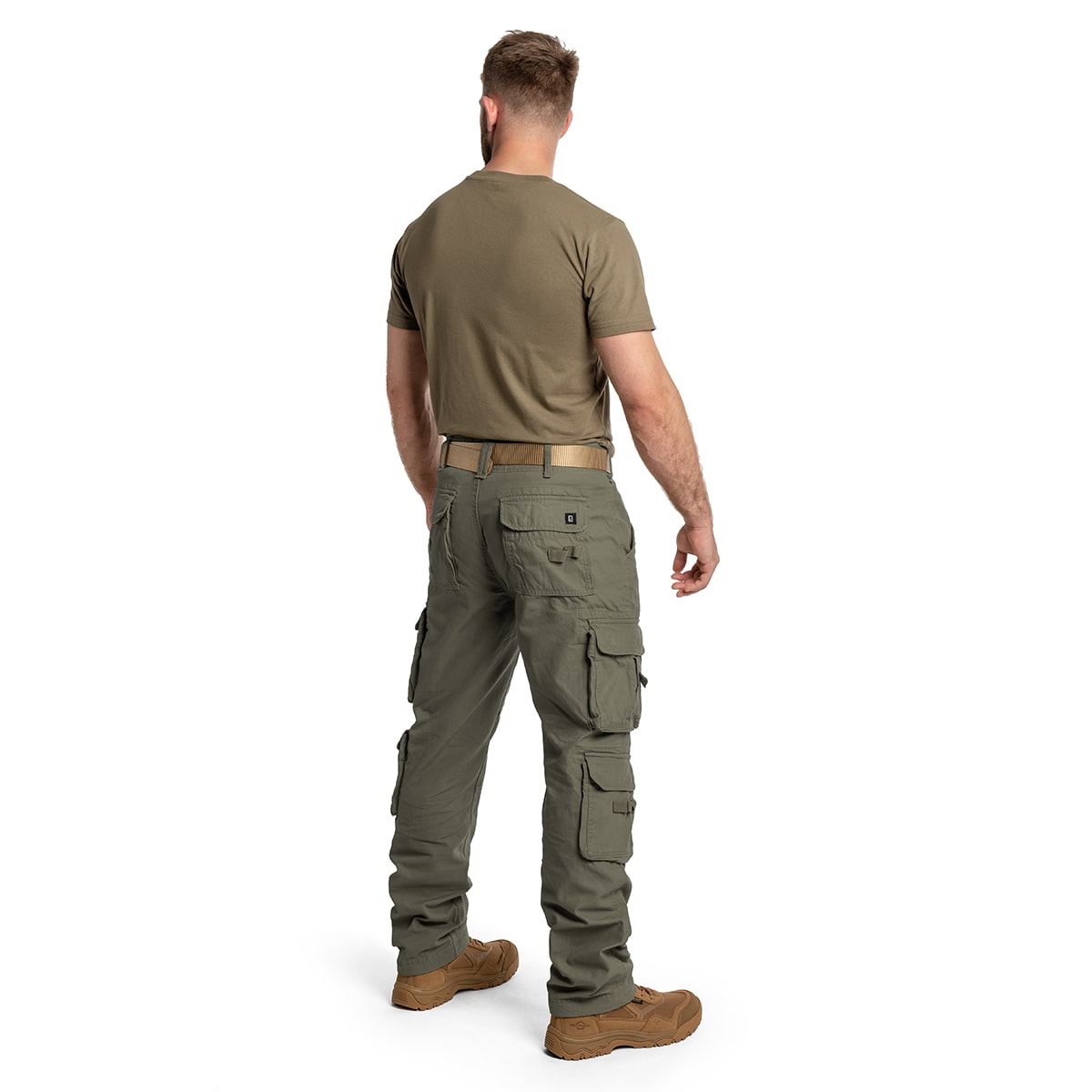 Brandit Pure Slim Fit pants - Olive