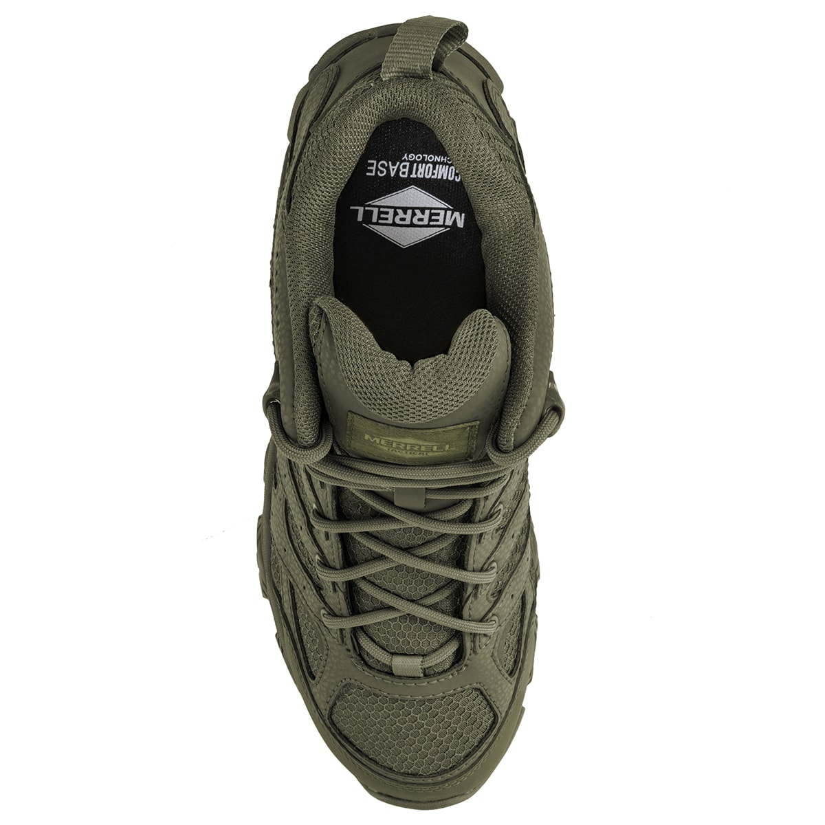 Merrell MOAB 3 Mid Tactical Waterproof Shoes - Dark Olive