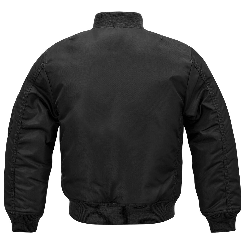 Brandit MA1 kids jacket - Black