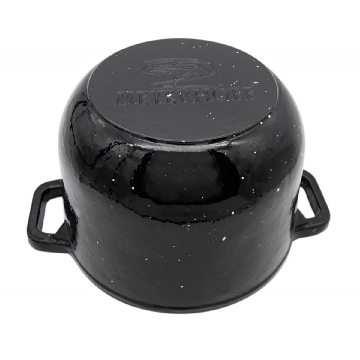 Meyerhoff Marble Enameled Cast Iron Cauldron 3in1 8 l Above the Fire