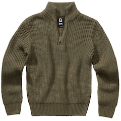 Brandit Marine Troyer Pullover for Children - Olive