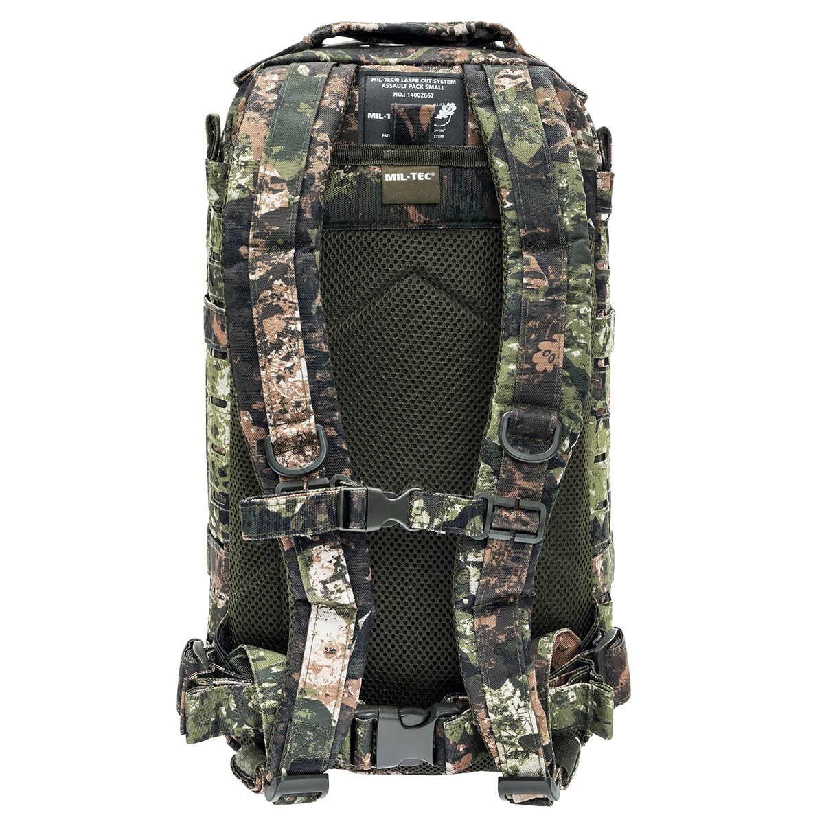 Mil-Tec Assault Pack Laser Cut Small 20 l Backpack - Phantomleaf WASP I Z3A