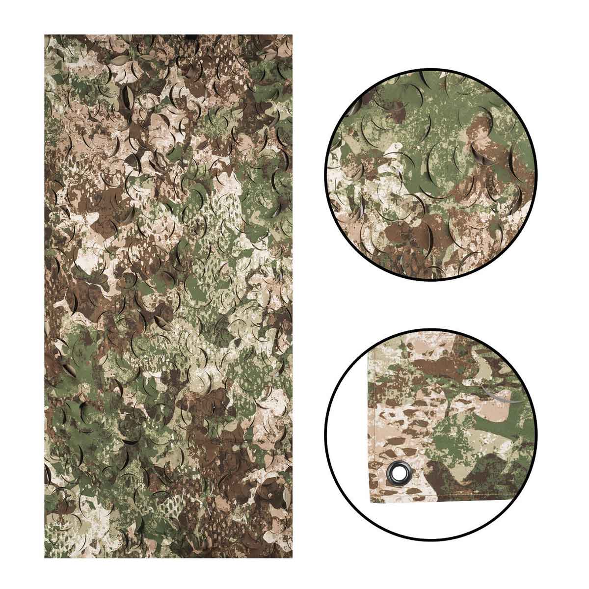 Mil-Tec Laser Cut Camouflage Net 1,5 x 3 m - Phantomleaf WASP I Z2