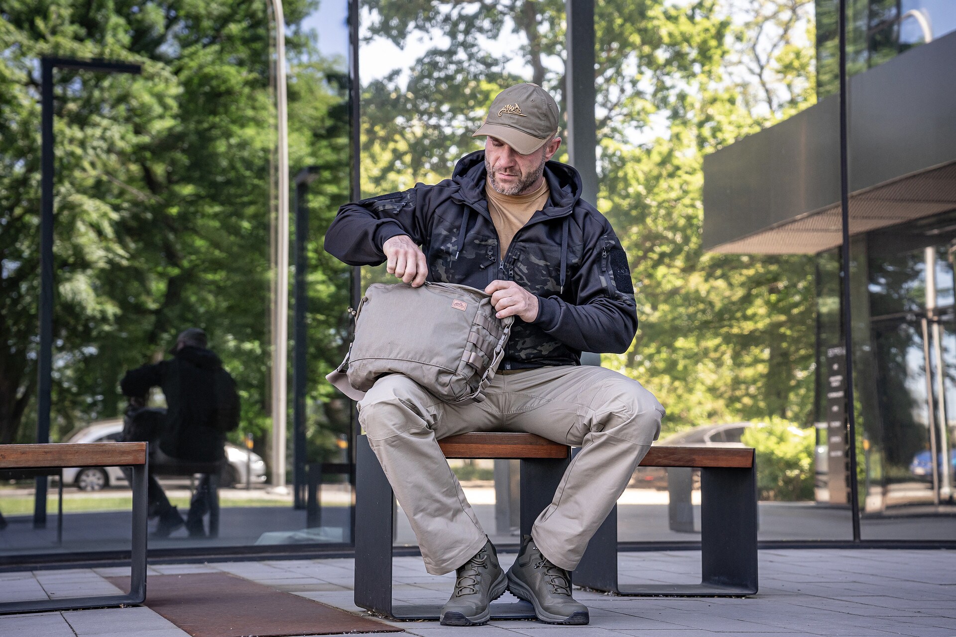 Mil-Tec Assault Mid Boots - Olive