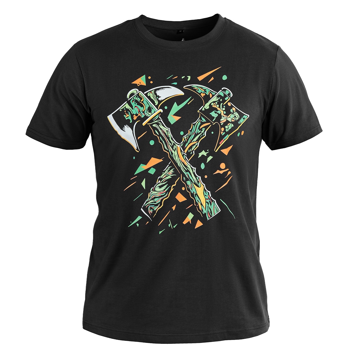 Voyovnik Hatchets Color T-shirt - Black
