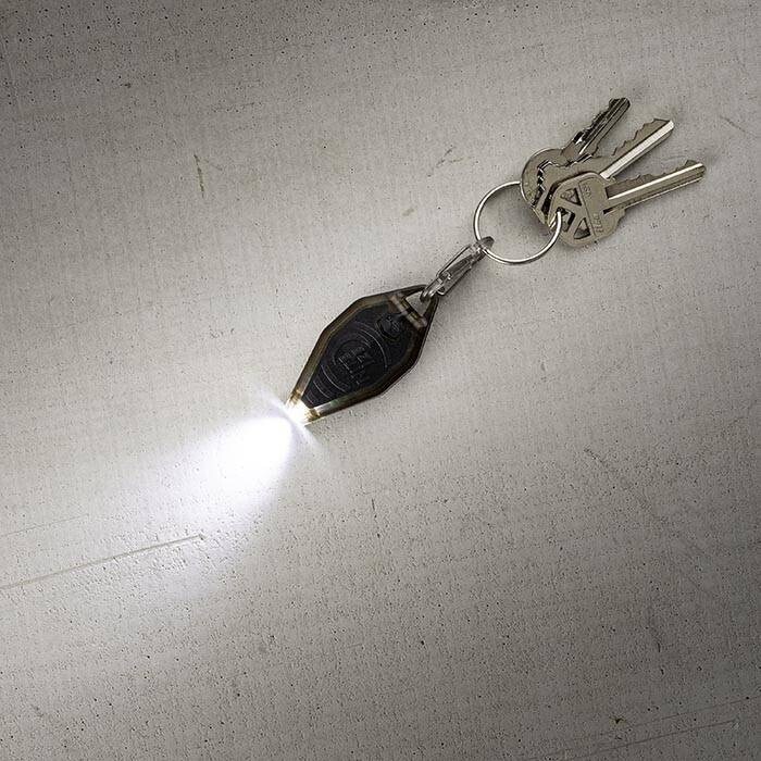 Nite Ize Radiant Black keychain flashlight - 12 lumens