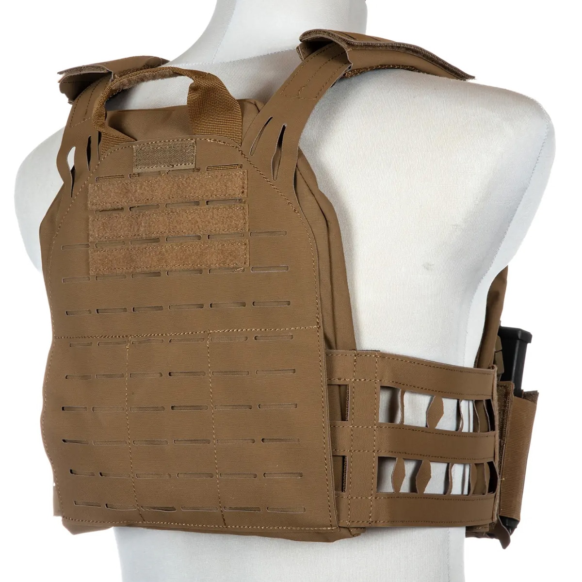 Primal Gear Laser-Cut Stegadon Tactical Vest - Coyote Brown