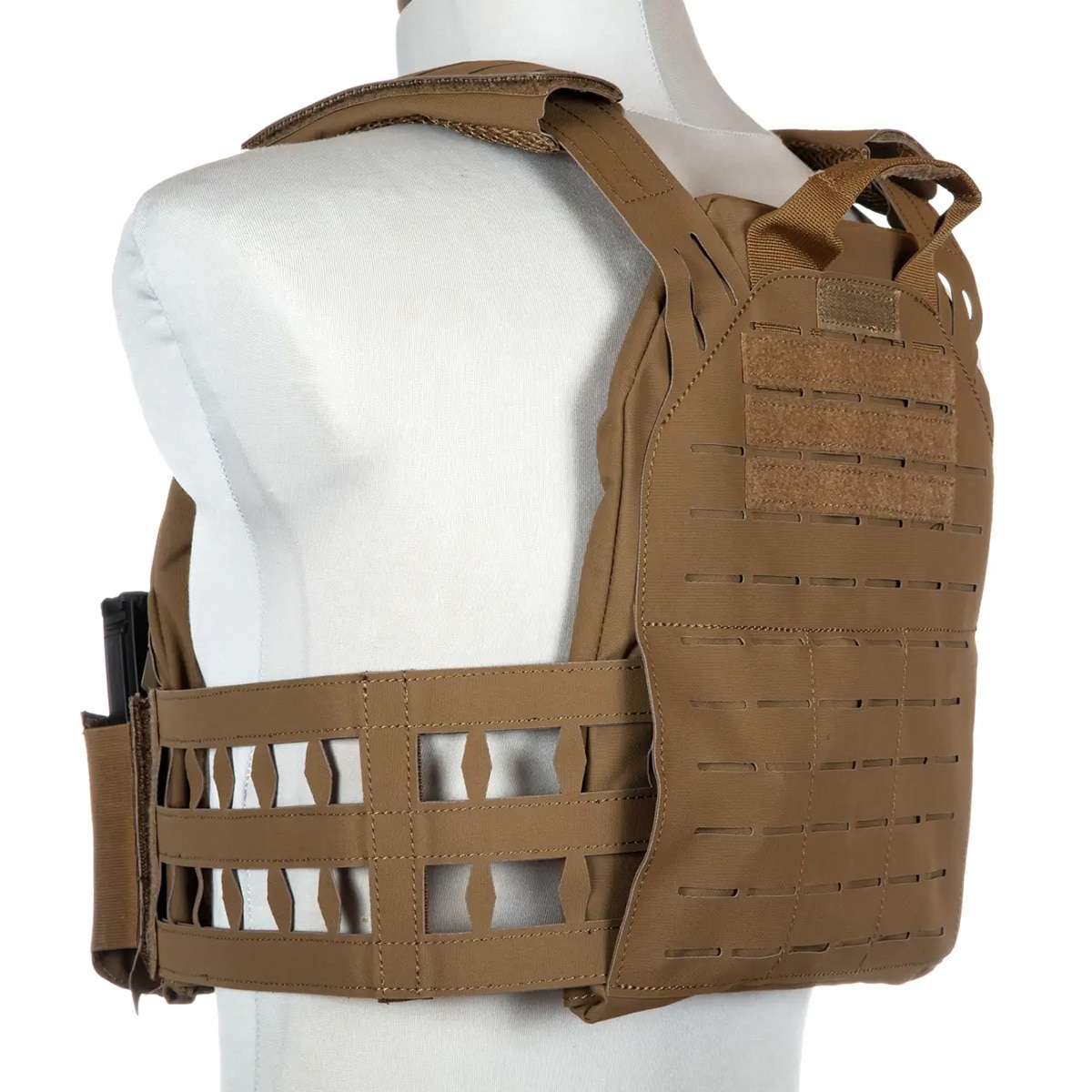 Primal Gear Laser-Cut Stegadon Tactical Vest - Coyote Brown