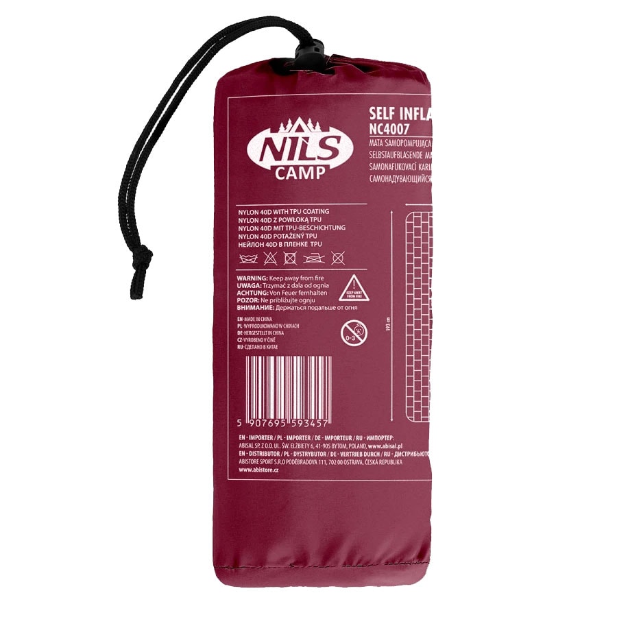 Nils Camp NC4007 tourist mat - Claret