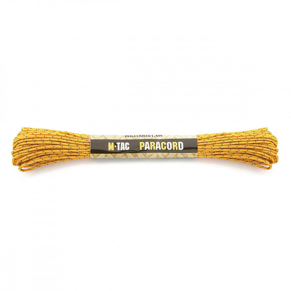 M-Tac Minicord Paracord 15 m - Reflective Goldenrod