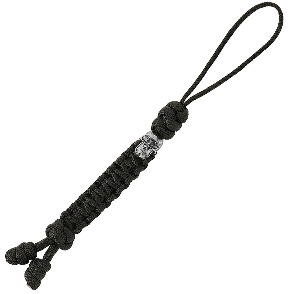 M-Tac Loopy Snake Skull Pendant - Black