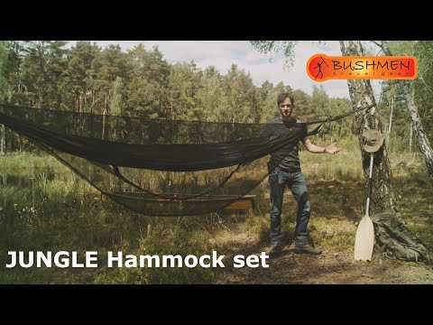 Bushmen Jungle Set Long Hammock
