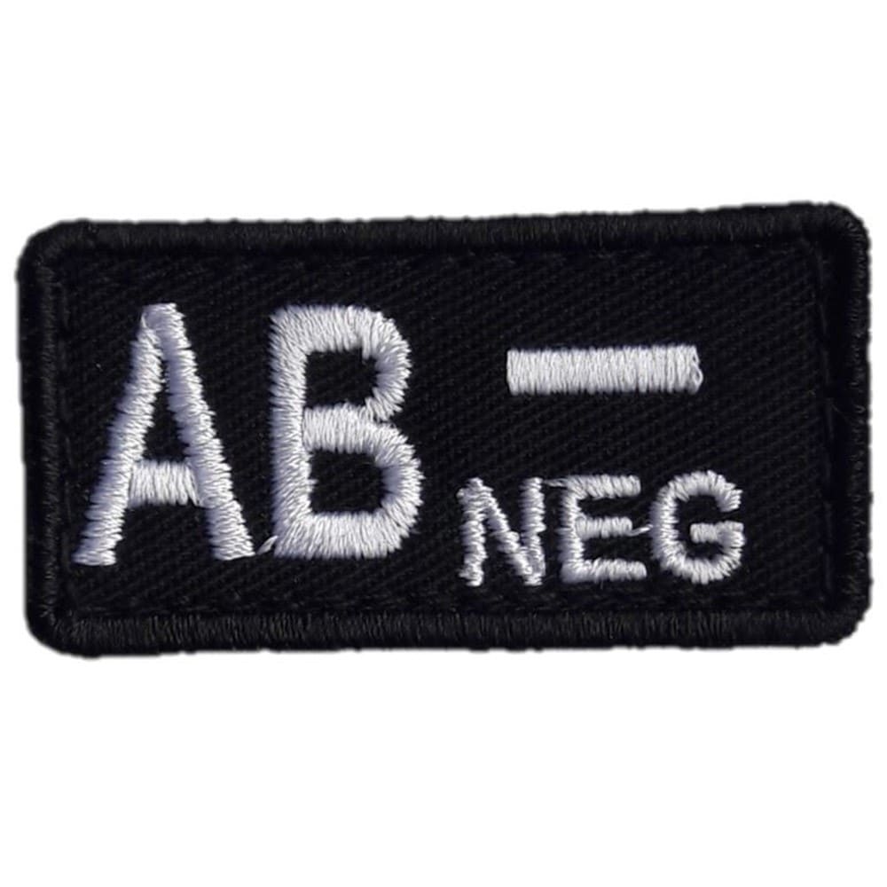 Haasta Emblem blood type AB Rh- Black