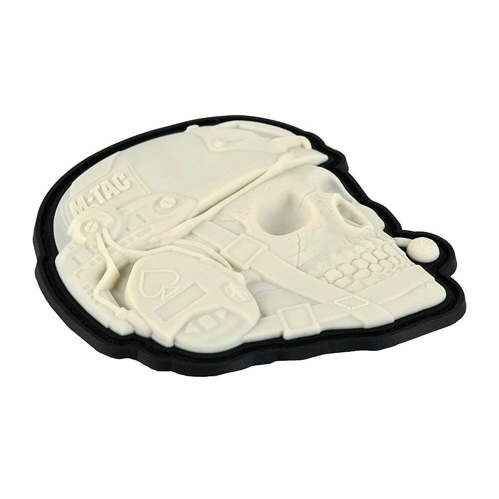 M-Tac Operator 3D PVC patch - White