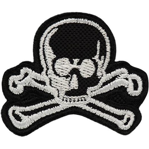 M-Tac Patch Old Skull - Black