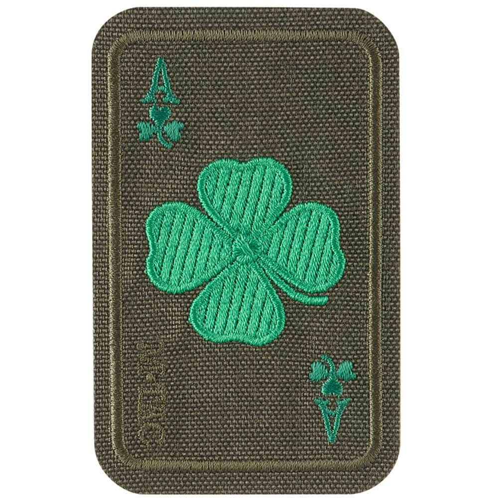 M-Tac Lucky Card Morale Patch - Ranger Green