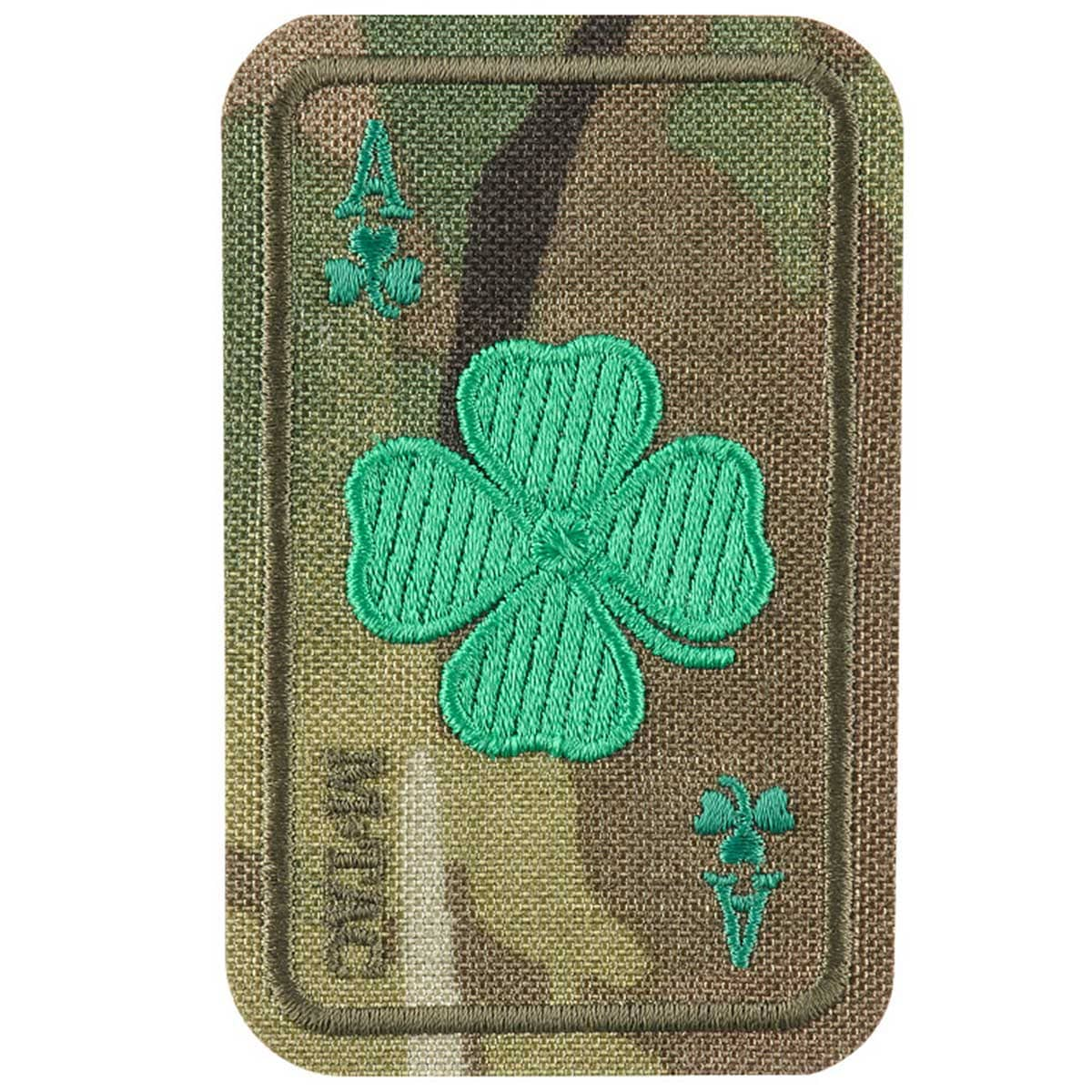 M-Tac Lucky Card Morale Patch - MultiCam