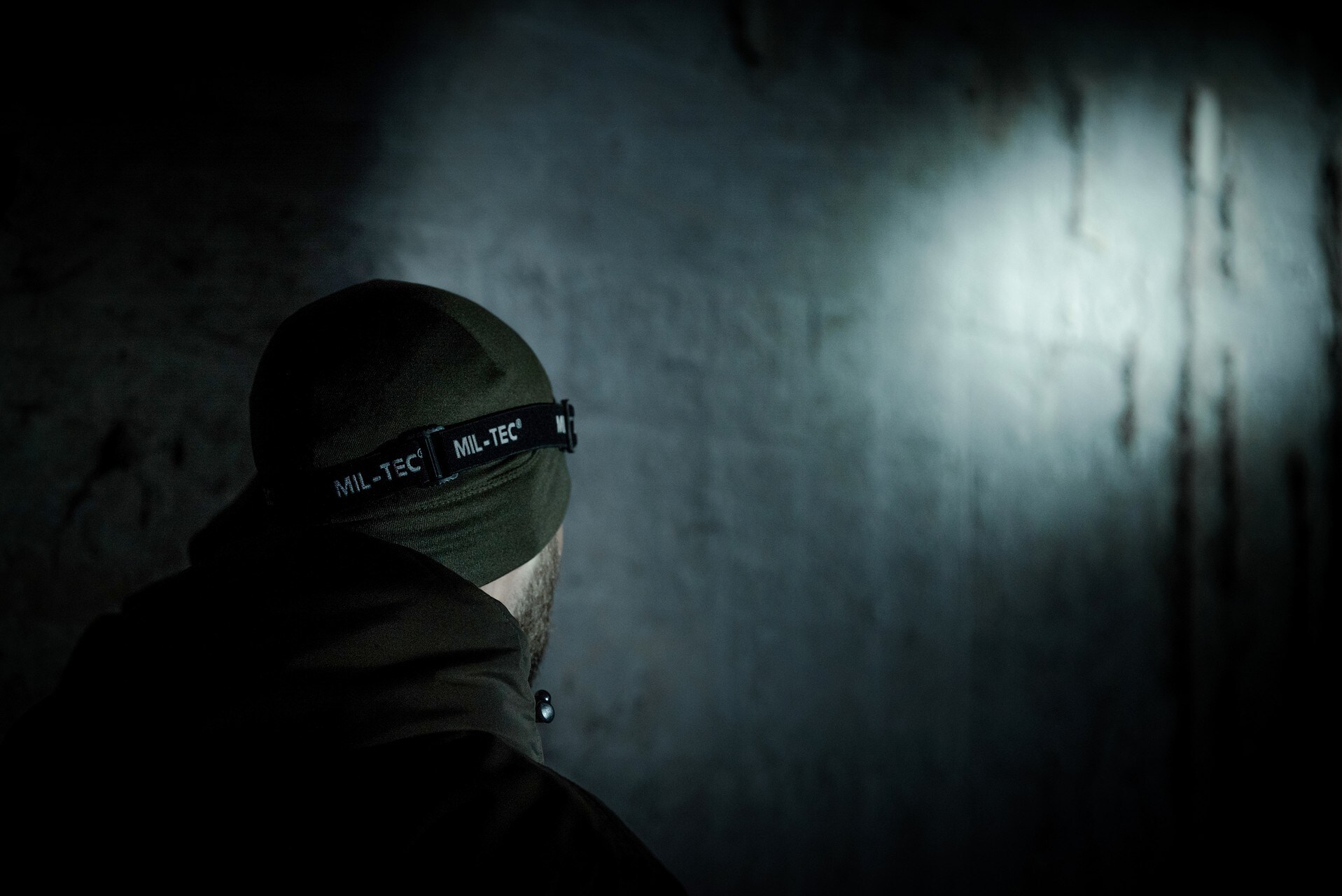 Mil-Tec LED Headlamp 4 Color Black - 65 lumens