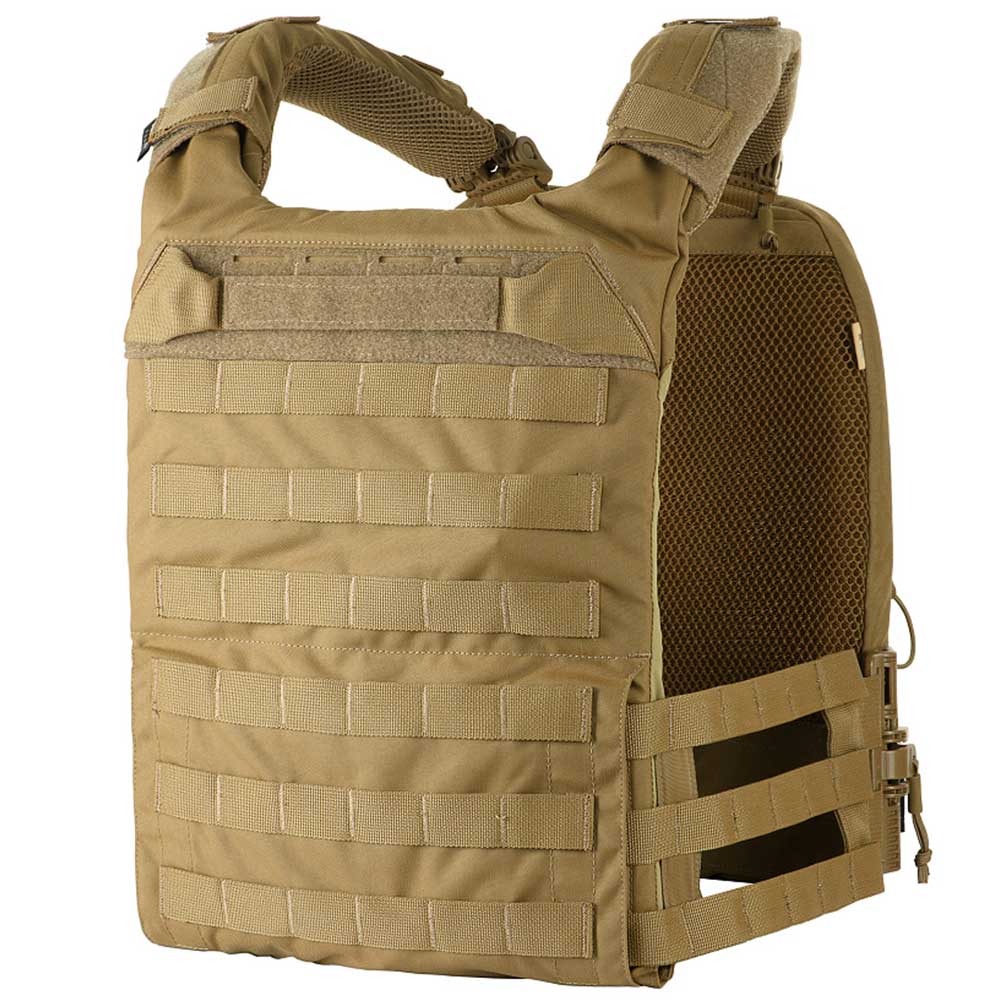 M-Tac Cuirass Fast QRS Plate Carrier Tactical Vest - Coyote - for L/XL Plates