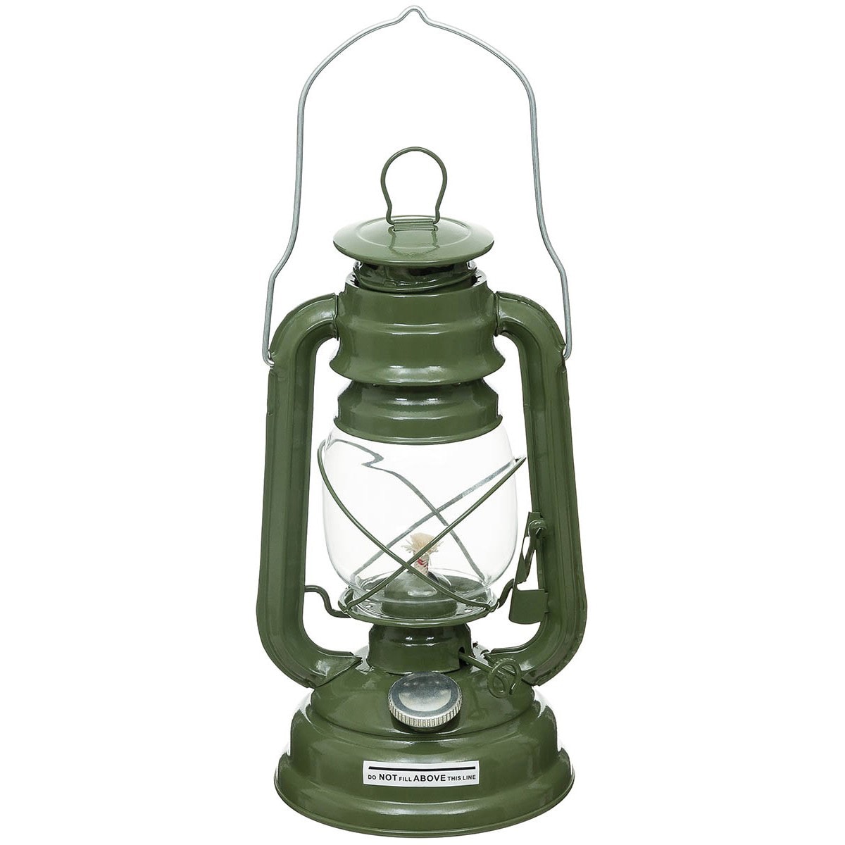 MFH Storm Lantern 25 cm - Olive