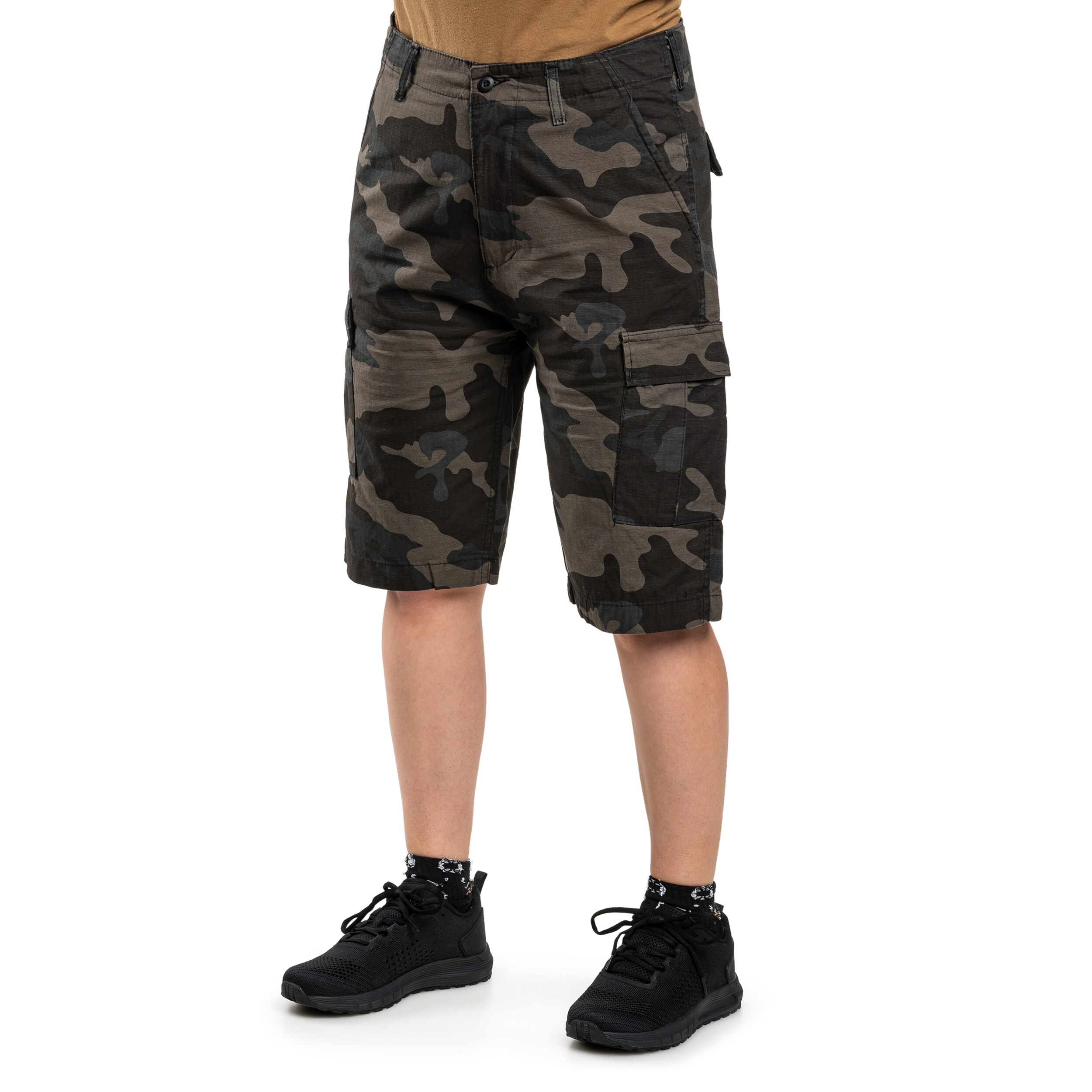 Brandit BDU Rip-Stop children's shorts - Dark Camo