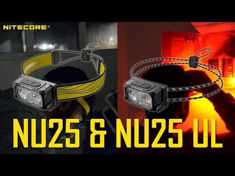 Nitecore NU25 UL Ultralight head torch - 400 lumens