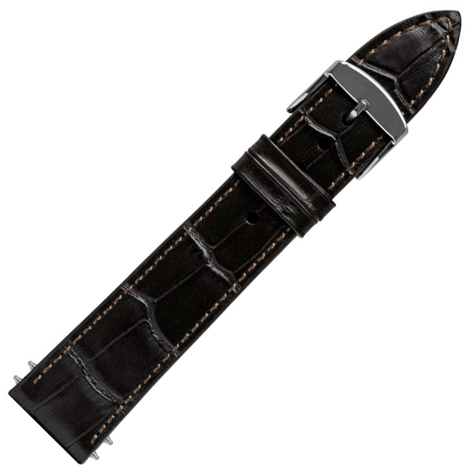 Zeppelin Leather Strap for Watch 20 mm - Brown