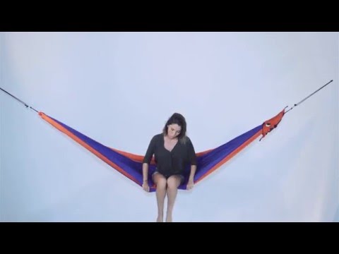 Ticket To The Moon Orginal hammock - Orange/Dark Grey