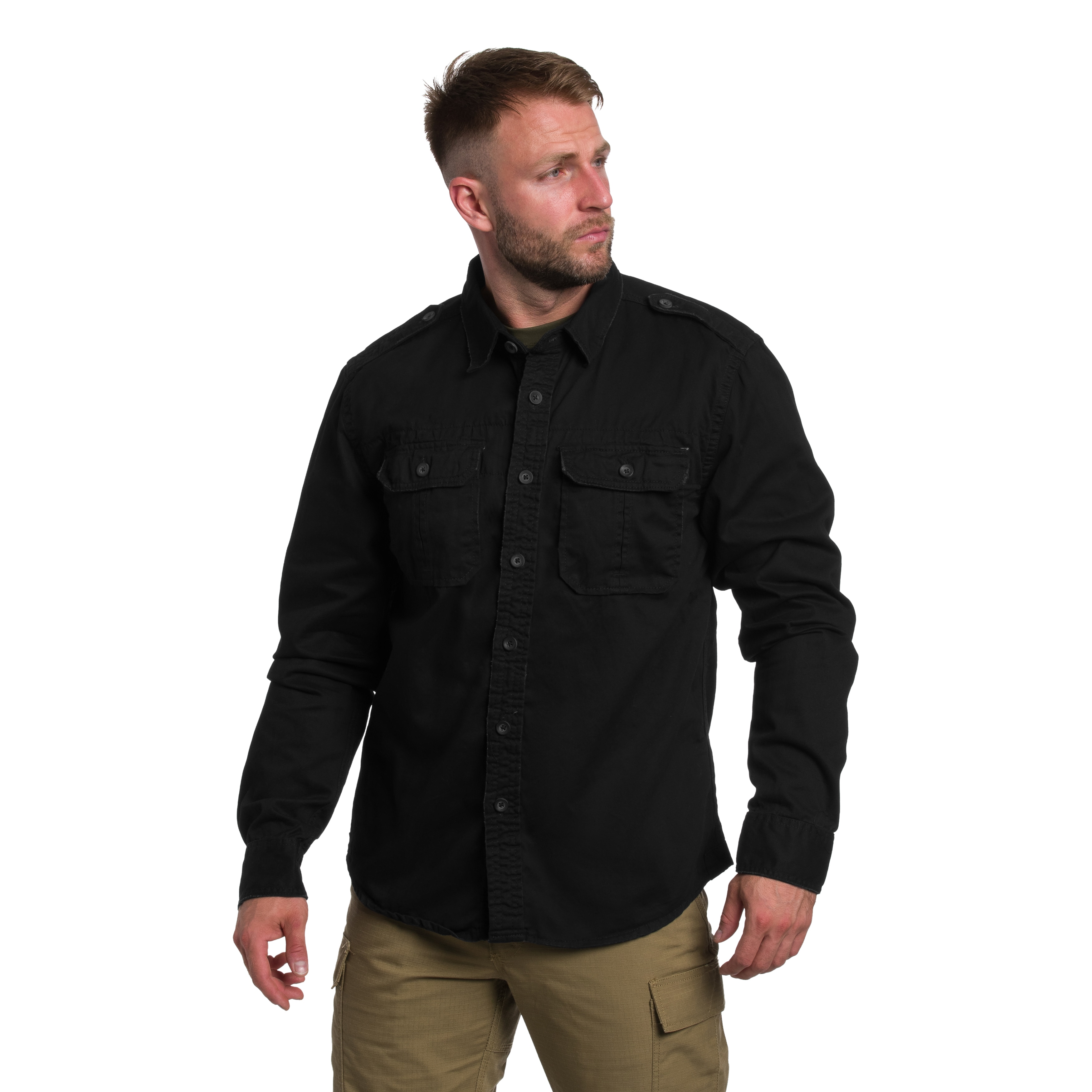 Brandit Vintage Shirt - Black
