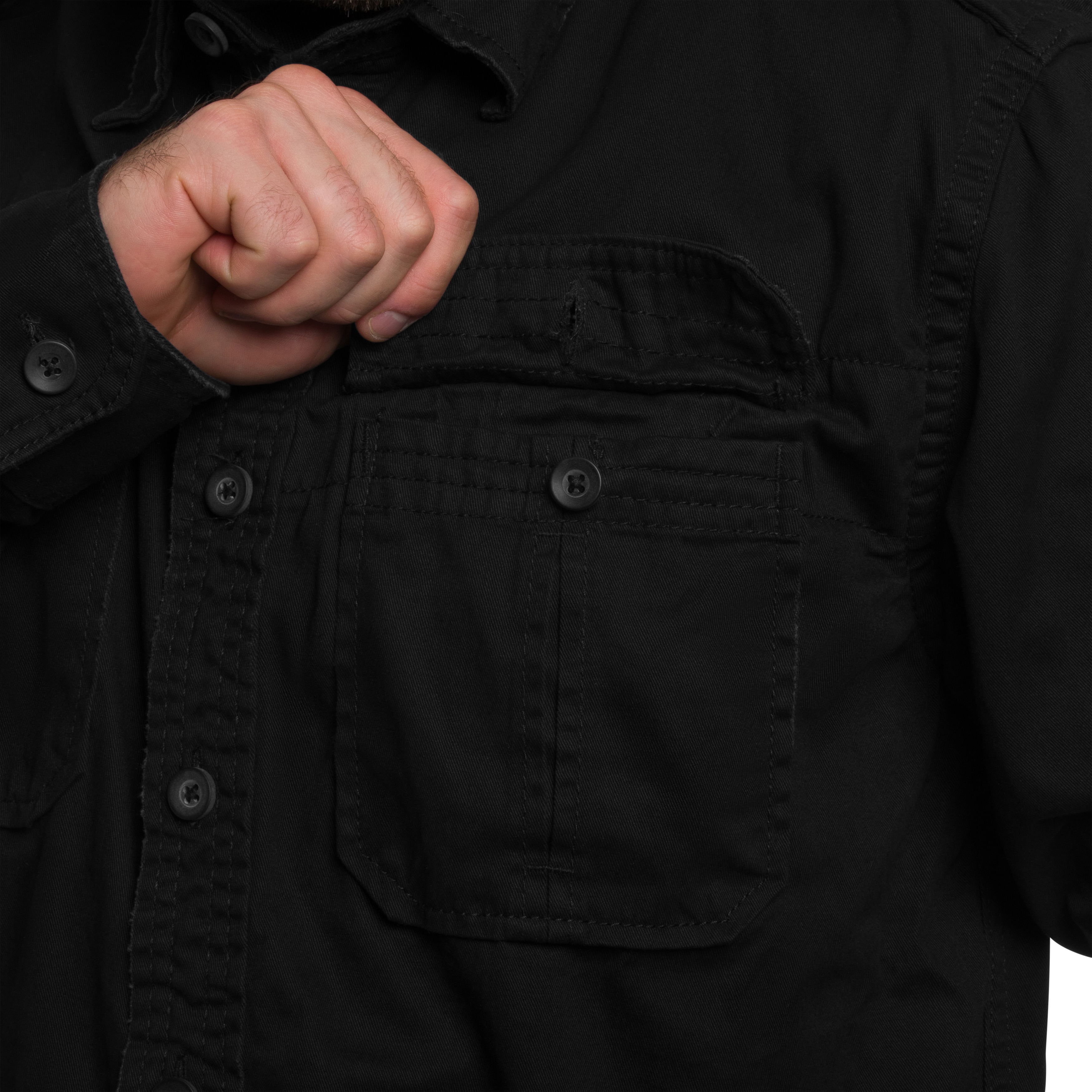 Brandit Vintage Shirt - Black