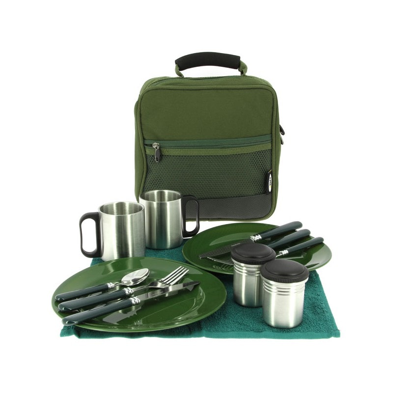 NGT Deluxe Travel Cookware Cutlery Set