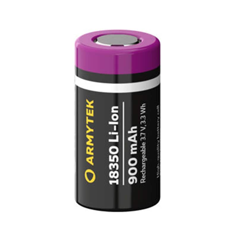 Armytek 18350 900 mAh 3.7V battery