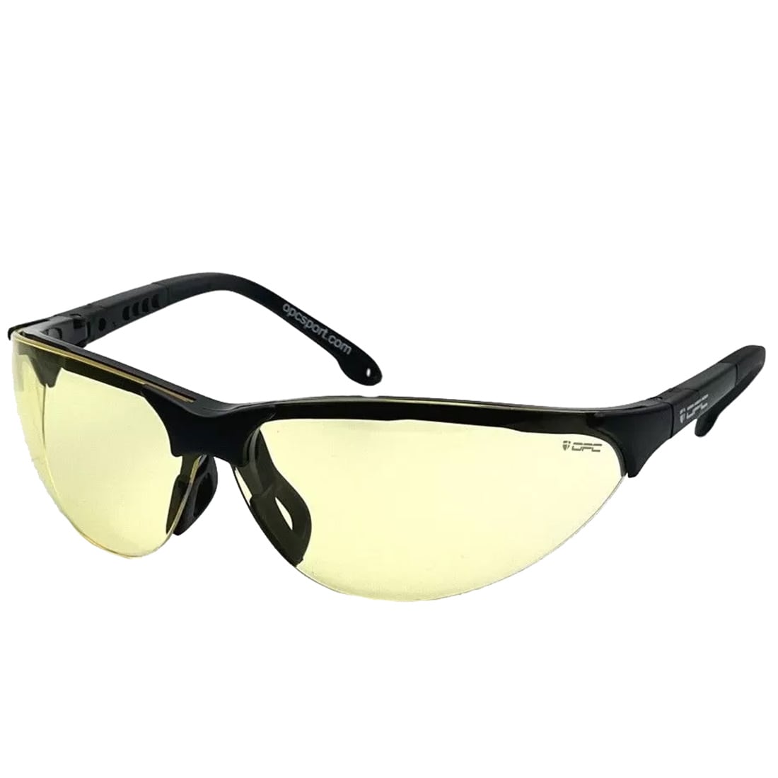 OPC Tactical Hawk tactical glasses - Matt Black/Yellow