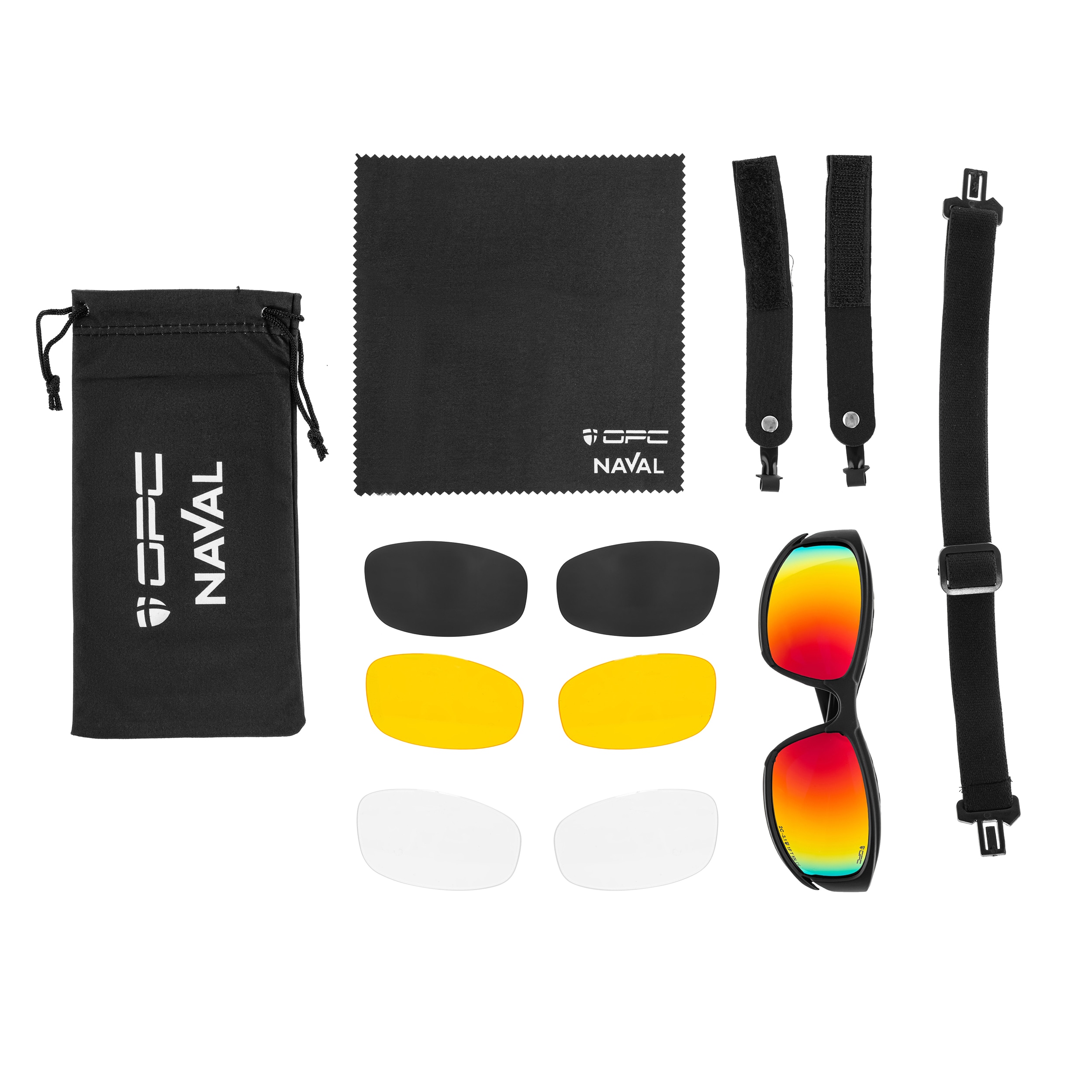 OPC Outdoor Extreme Naval Set Safety Glasses - Matt Black