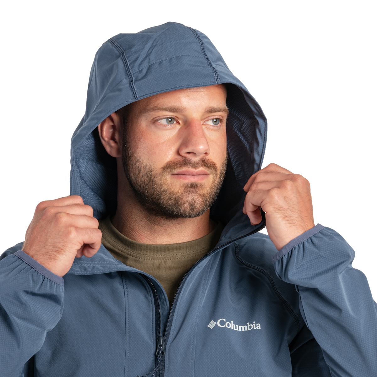 Jacket Columbia Tall Heights Hooded Softshell - Dark Mountain