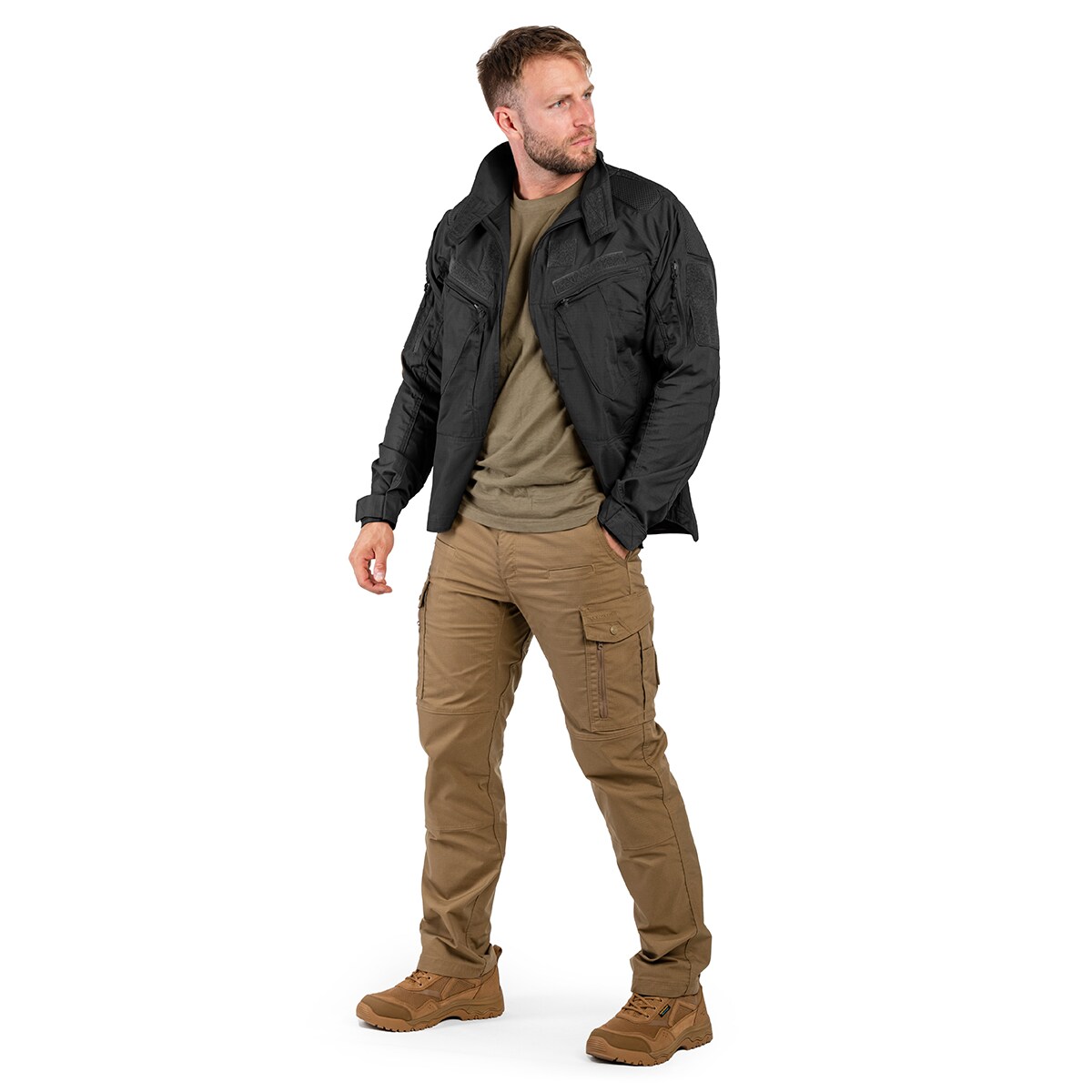 Mil-Tec Combat Chimera Jacket - Black