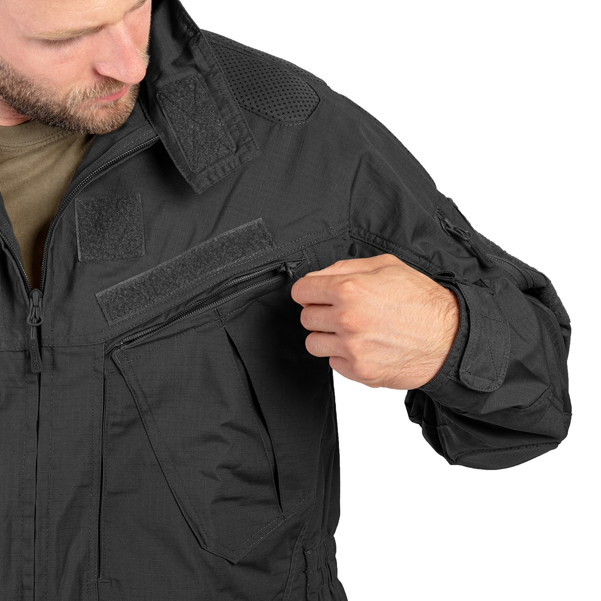 Mil-Tec Combat Chimera Jacket - Black