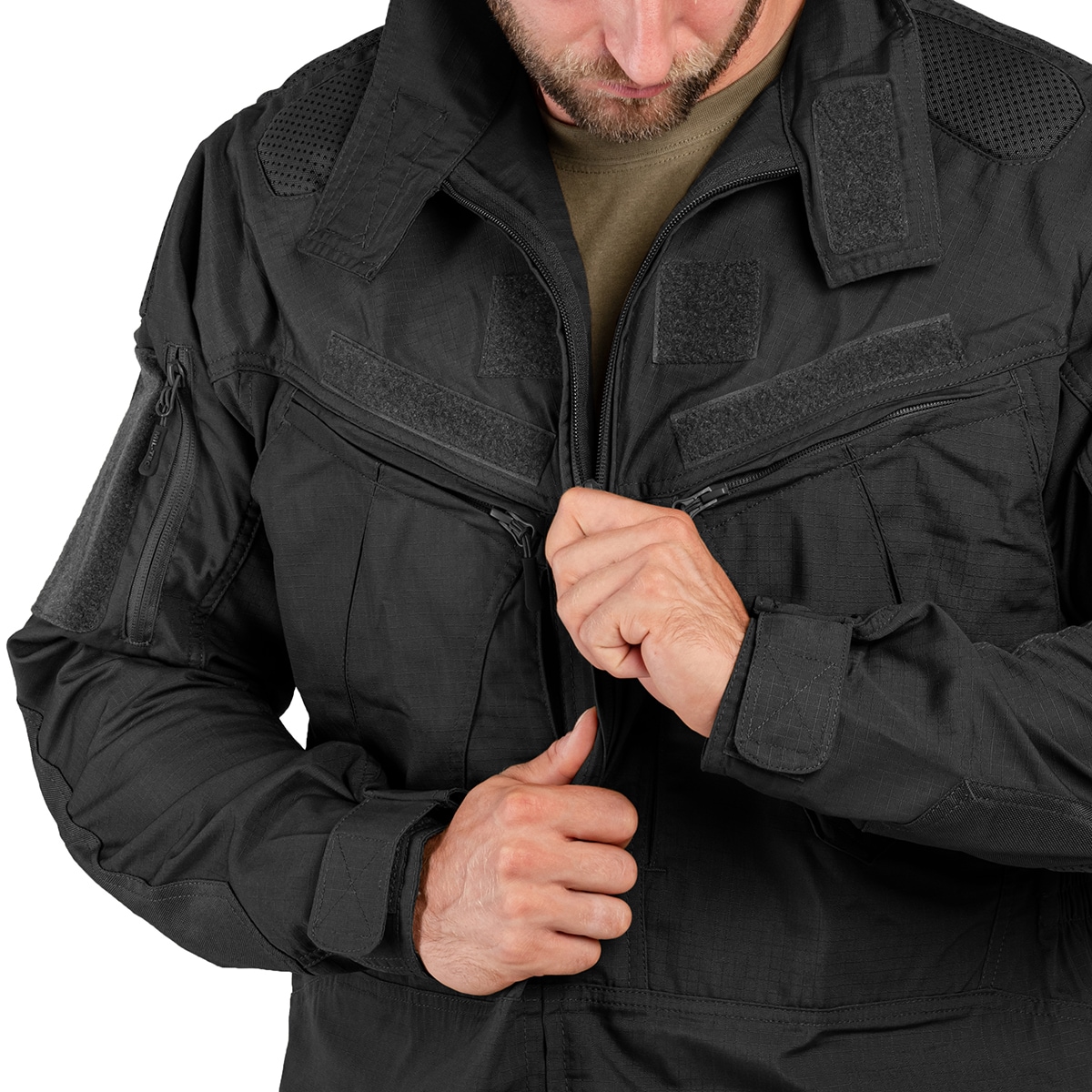 Mil-Tec Combat Chimera Jacket - Black