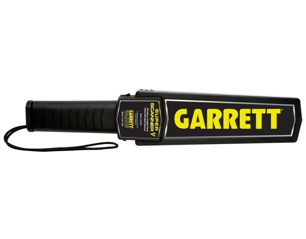 Hand-held metal detector Garrett Super Scanner V