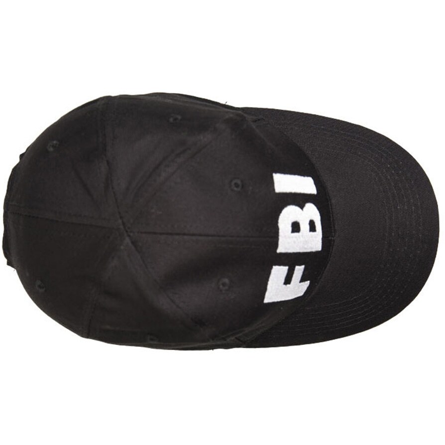 Mil-Tec Baseball Cap FBI - Black