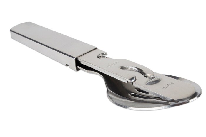 Texar BW Combo Utensil - Silver