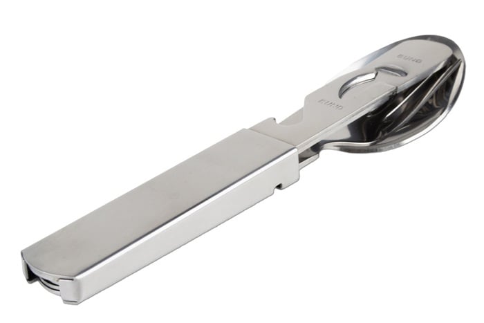 Texar BW Combo Utensil - Silver