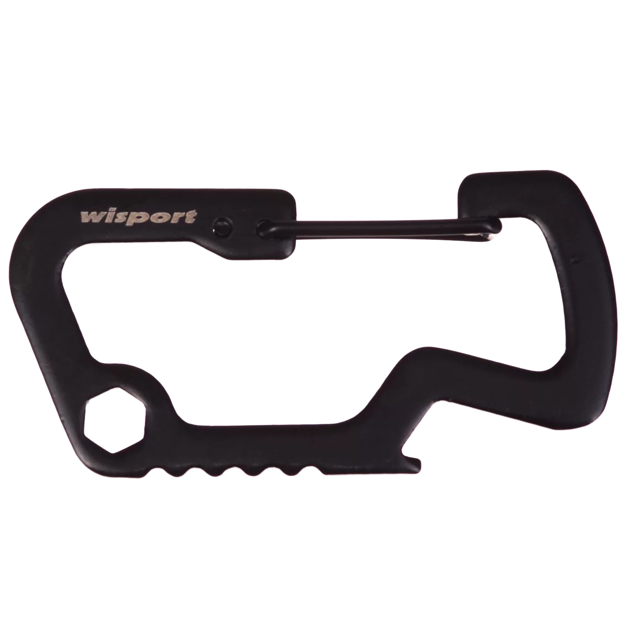 Wisport Key ring Carabiner with Retractor  - Large